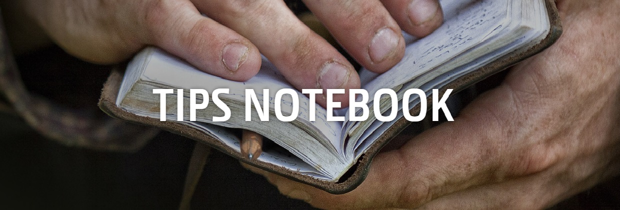 2019 Tips Notebook