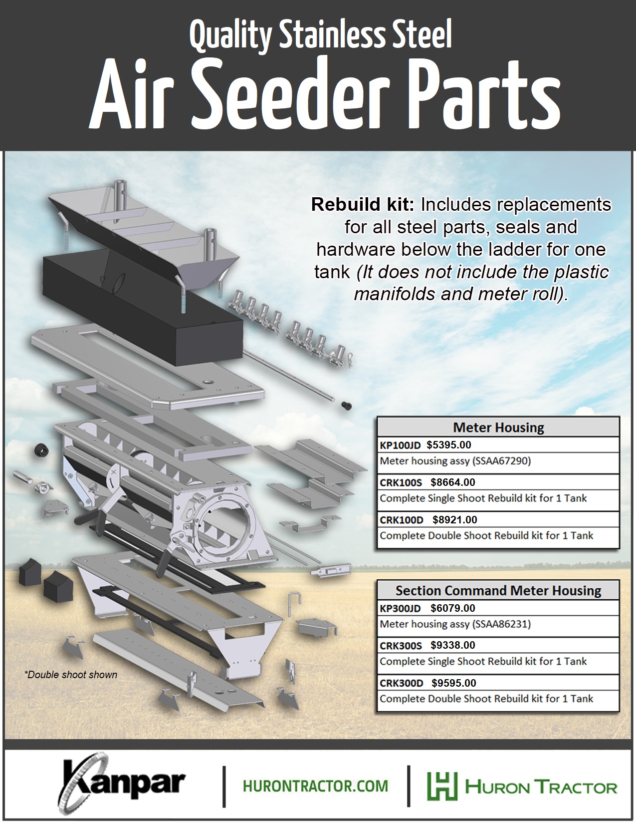 2023-03 Kanpar Stainless Air Seeder Parts