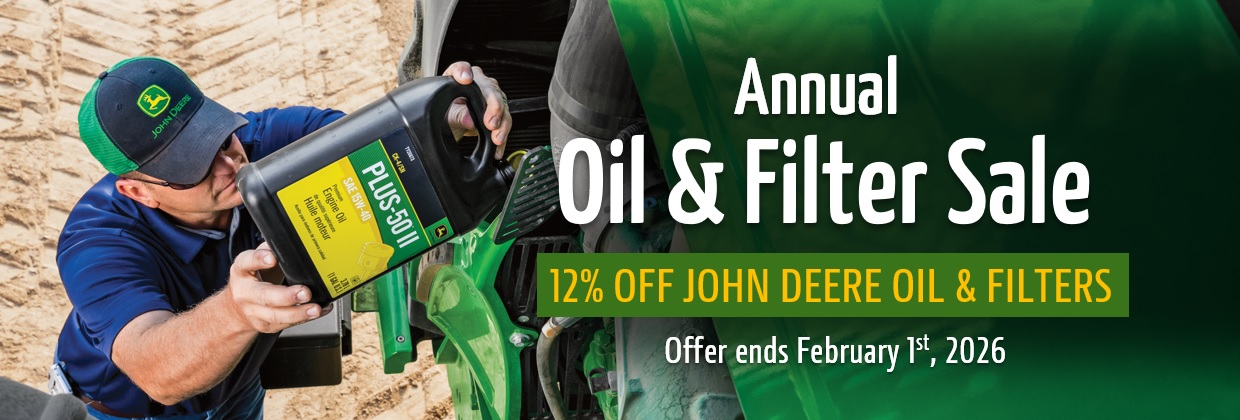 2025-2026 Oil & Filter Sale – Web Banner