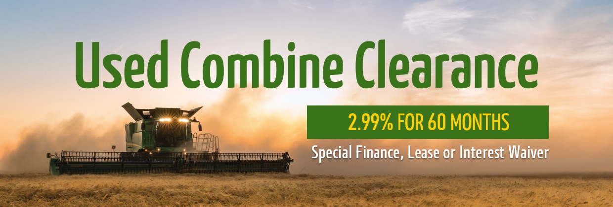 2025 Used Combine program – web banner