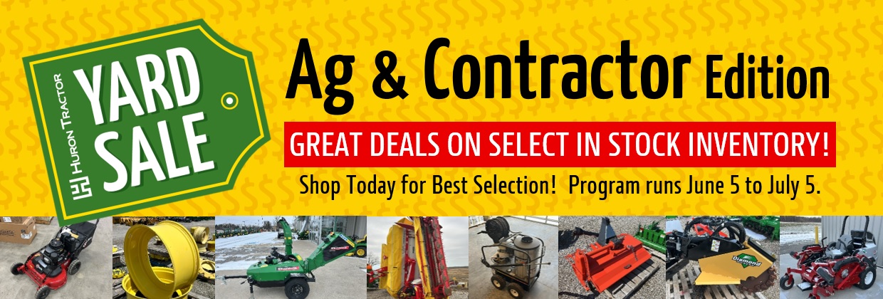 2025-06 Yard Sale Web Banner – Ag & Contractor Deals