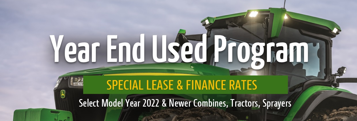 2025 Year End Used Program banner